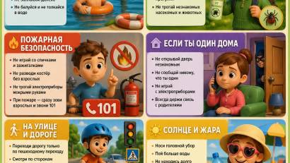 Правила на каникулах